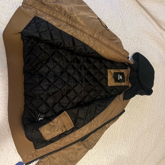 Men's Brown Bomber Jacket - Picture 5 of 9